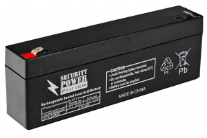 картинка Аккумуляторная батарея Security Power SP 12-2,3 F1 12V/2.3Ah от Кипер Трэйд