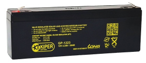 Аккумуляторная батарея Kiper GP-1223 F1 12V/2.3Ah