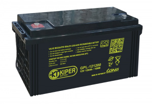 Аккумуляторная батарея Kiper GPL-121200 12V/120Ah