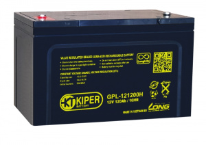 Аккумуляторная батарея Kiper GPL-121200H 12V/120Ah